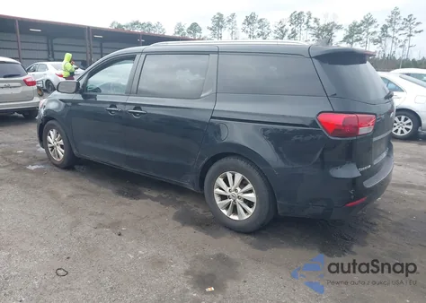 2016 Kia Sedona Lx из США, поврежденный, VIN KNDMB5C19G6203294